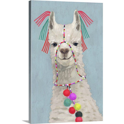 Novogratz’pom pom llama ii', reproduction d’art encadrée