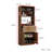 71" Kitchen Pantry Cabinet With Microwave Shelf