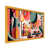 Impression dorée sur toile encadrée