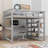 Hawwah Kids Full Loft Bed-812297484