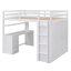 Lit mezzanine double avec tiroirs, bureau et garde-robe-118753865-118753866