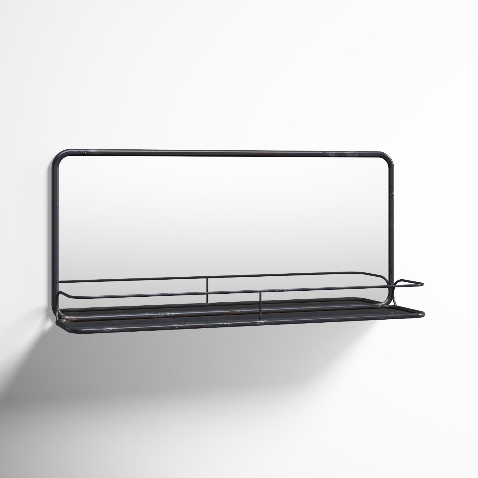 Redrow 36" Accent Mirror, Black