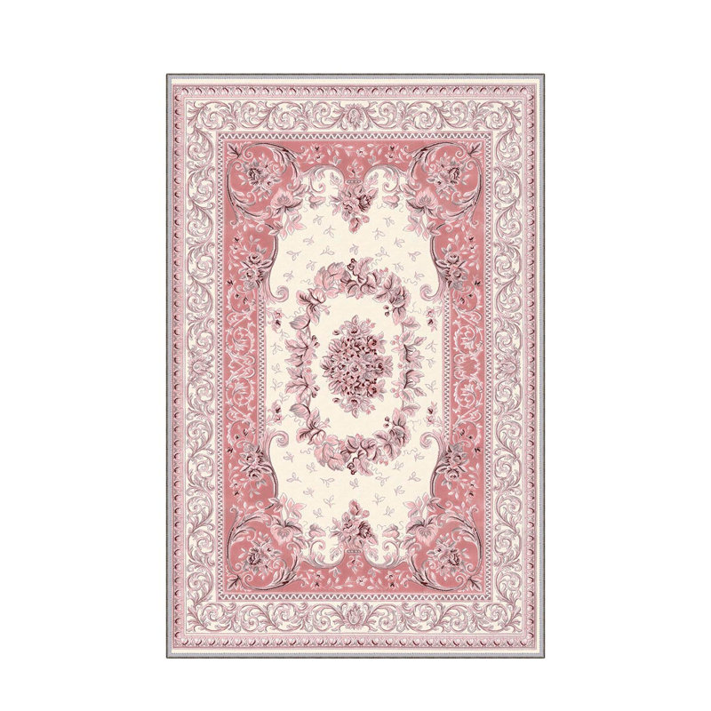 Stylish Woven Carpet, 5.2 x 7.5 Feet | 100% Polyester, 0.3 in Pile Height, Antibacterial, Non-Slip PVC Dot Underside | Machine Washable, 3D Digital Print | Perfect for Living Room, Bedroom & Home Décor