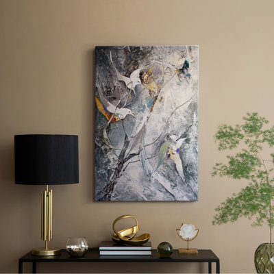 ANIMALS Series Liv - Toile tendue avec châssis Premium - Prêt à être accroché
