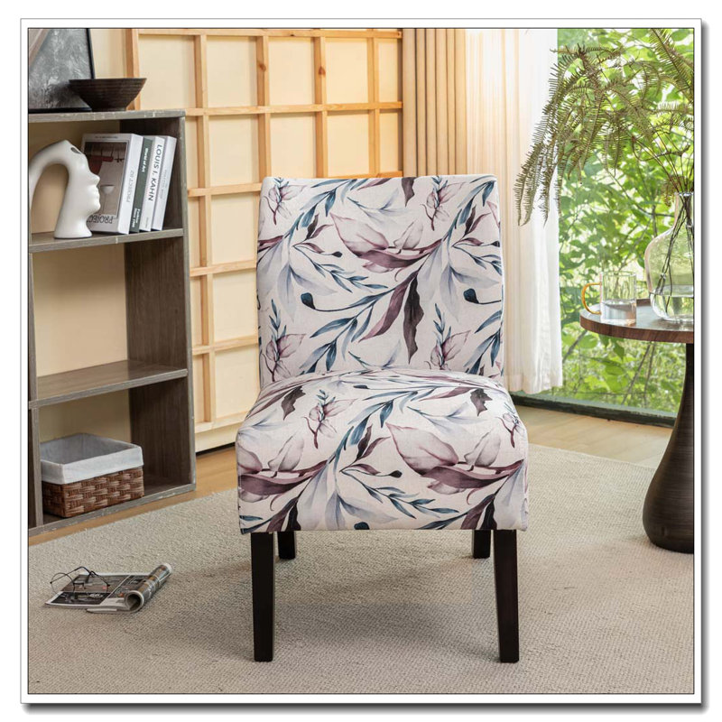 Fauteuil d'appoint contemporain sans accoudoirs