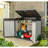 2 ft. 8 in. W x 4 ft. 6 in. D Resin Horizontal Storage Shed