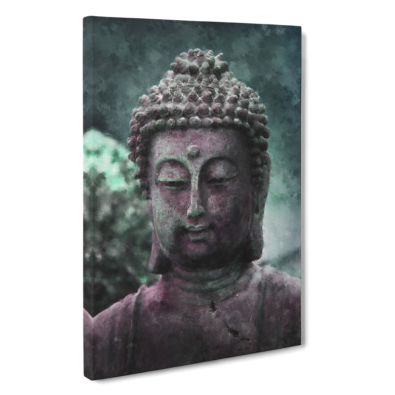 Buddha Statue Vol.1 - Wrapped Canvas, 76cm H x 50cm W x 3cm D