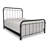 Lucia Complete Bed with Metal Profile & Platform (Wood Slats)-749645264-749645267