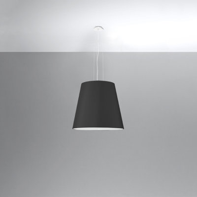 Curtez 3 - Light Black Dome Pendant