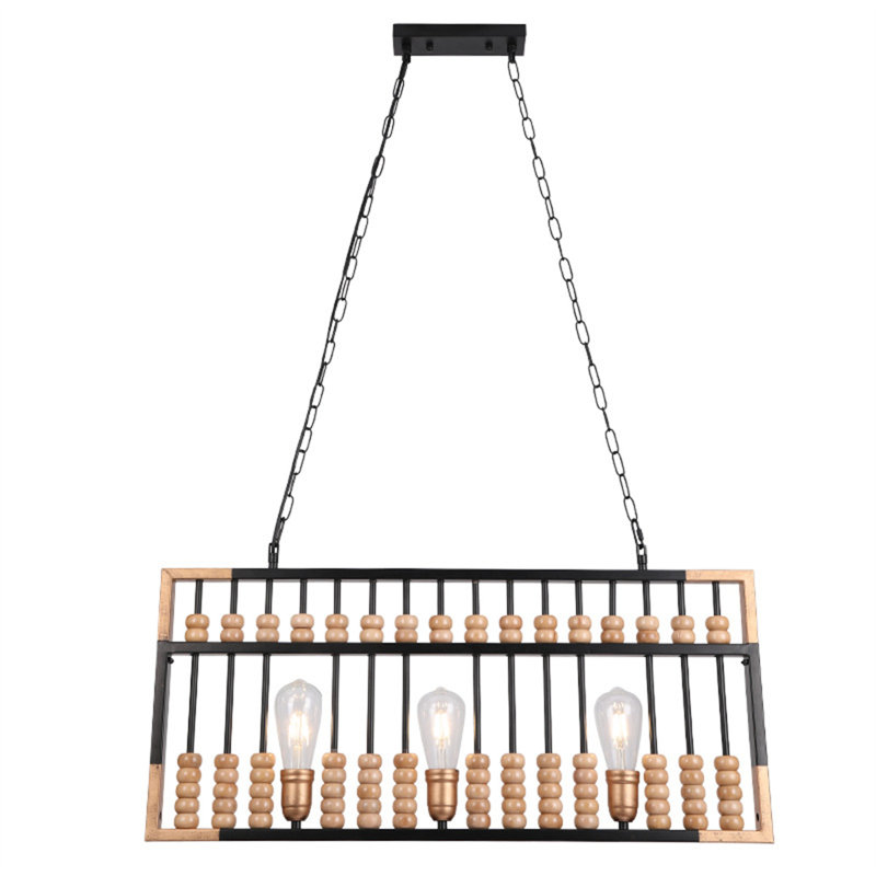 Luminaire suspendu tambour 3 lumières Bonniejo