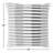 Dynamic Stripe Geometry Down Filled Throw Pillow