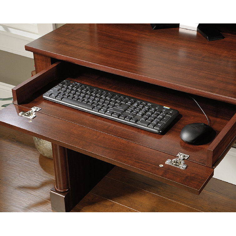 Red Barrel Studio® 59 Computer Desk with Storage Bookshelf, Home Office Desk  with Hutch, Writing Desk