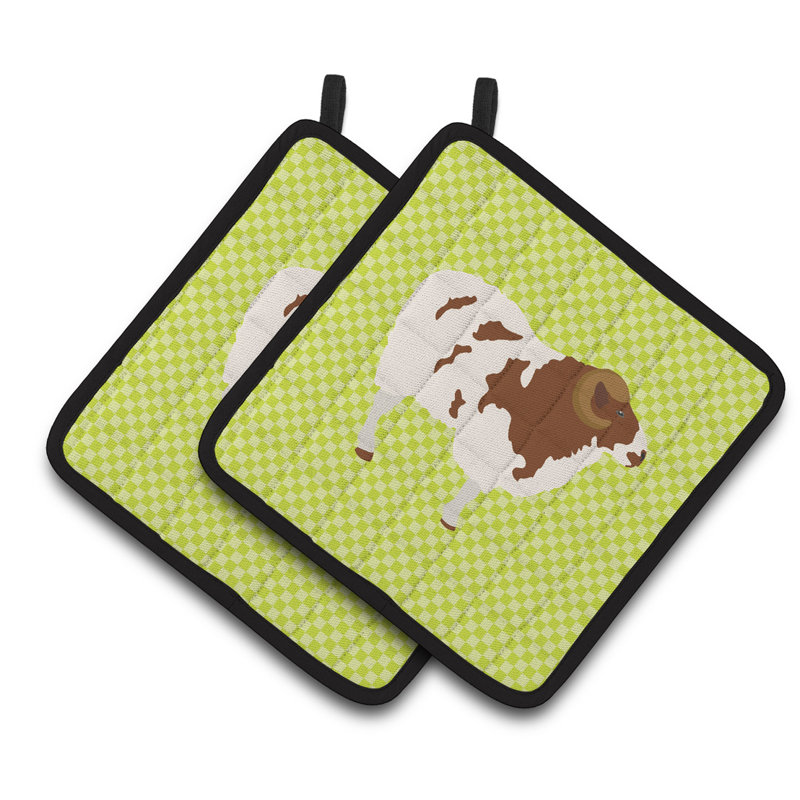 Caroline's Treasures Striped Polyester Potholder