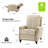 Andrena Genuine Leather Recliner with Nailhead Trim-1743651008