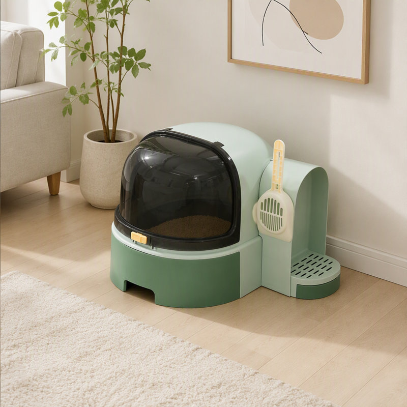 Cat Litter Box with Scoop