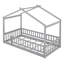 Structure de lit House avec clôture-599949252