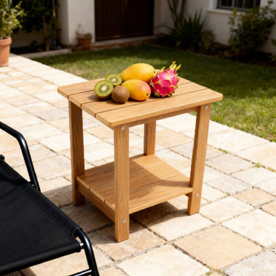 Outdoor Side Table , 16.46 " W 12.89 " D