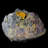 Wulfenite with Mimetite - Rowley Mine, Arizona.