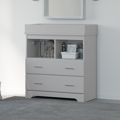 Brookside 2-Drawer Changing Table Dresser