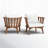 Outdoor Acacia Wood Patio Club Chair-892468974