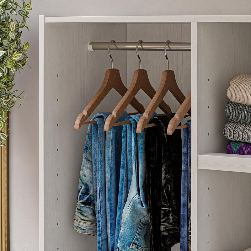 Très grande armoire modulaire Suite avec tablettes ouvertes