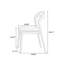Burlywood Solid Back Side Chair(Set of 6)-617509542