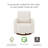 Poe Channeled Swivel Glider-97873122