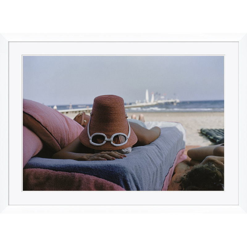 Getty Images, «Bain de soleil à Venise», Slim Aarons, 1 janvier 1954, H 43,5 po x l 59,5 po