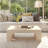 Travertine Stone Coffee Table