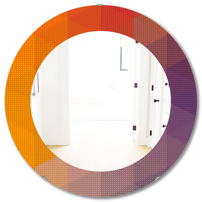 Miroir mural, H 31,5 po x l po