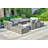 11 - Person Patio Conversation Set with Cushions