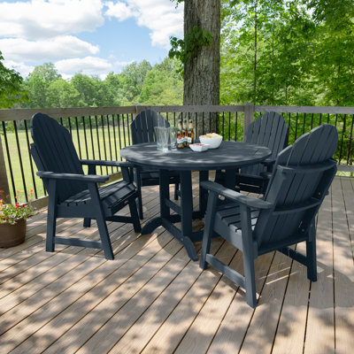 Lynn 4 - Person Patio Dining Set with Round Table