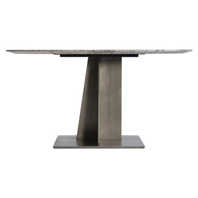 Equis Round Stone Dining Table