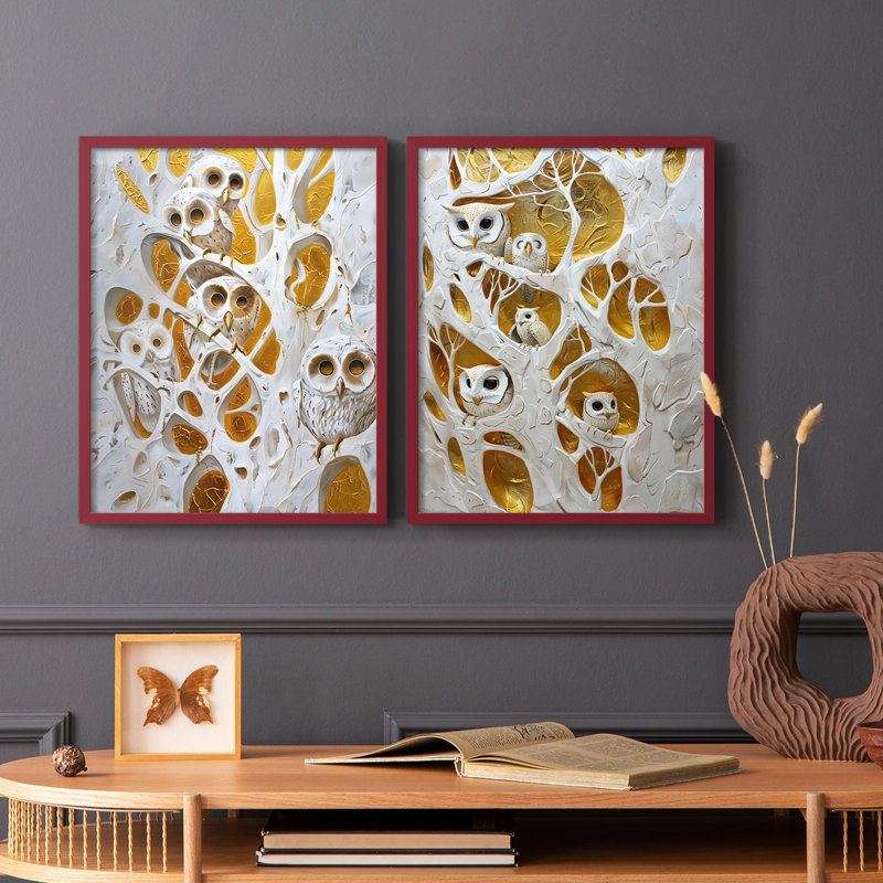 ANIMALS Series LXII - reproduction encadrée de qualité supérieure - prête à être accrochée - aucun clou requis - aucun clou requis
