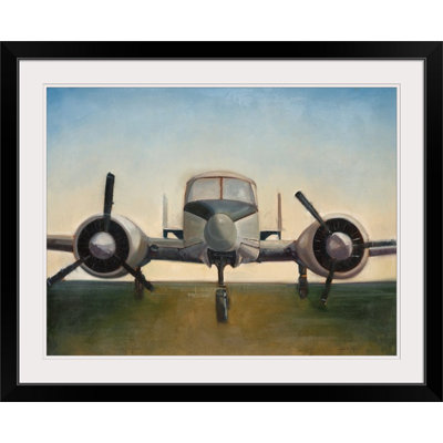 «Crepuscolo Air plane» par Joseph Cates, reproduction d'art