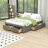 Platform Bed with 6 Drawers-683064211-683064209