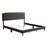 Stylish Black Full Bed With Versatile Design