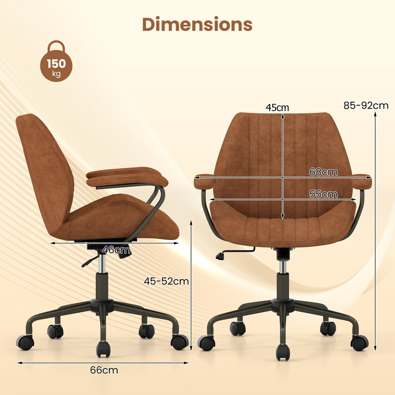 Office Chair, Brown