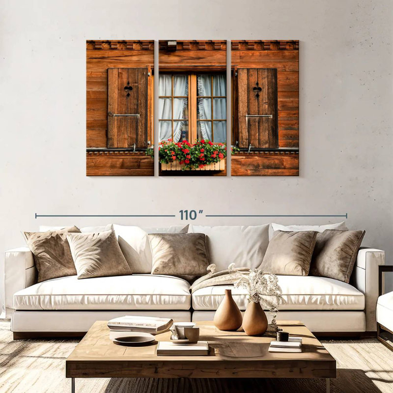 Lilie House Window, 48" H x 74" W
