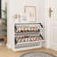 Armoire de rangement à chaussures à 2 niveaux avec vestibules pour vestibule
