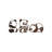 Hand-Painted Decorative Metal Wall Accessory Set (3 Pieces) | Antiquation Finish, Sizes: 10.2 x 7.1 x 1.5 inches, 10.6 x 7.9 x 1.5 inches, 7.1 x 11.0 x 1.5 inches | Durable Metal Body, Unique Color Variations, Perfect for Home Decor