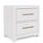 Lana Bedroom Set With White Nightstand And Dresser With Mirror-109612701