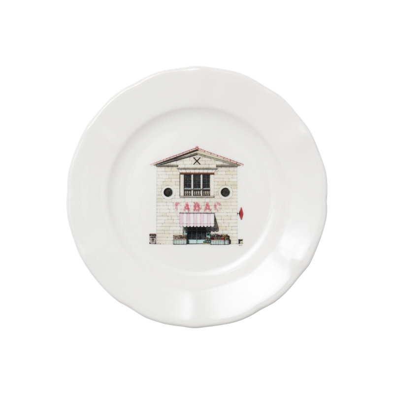Thibaud Herem Objet 6" Plate (Village)