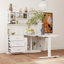 Table de salle à manger relevable avec armoire garde-manger
