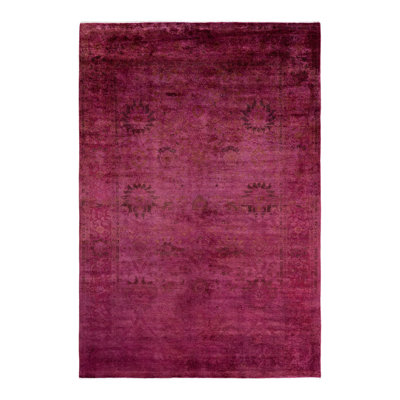Tapis unique en laine 6 pi 3 po x 9 pi 2 po Viceroy