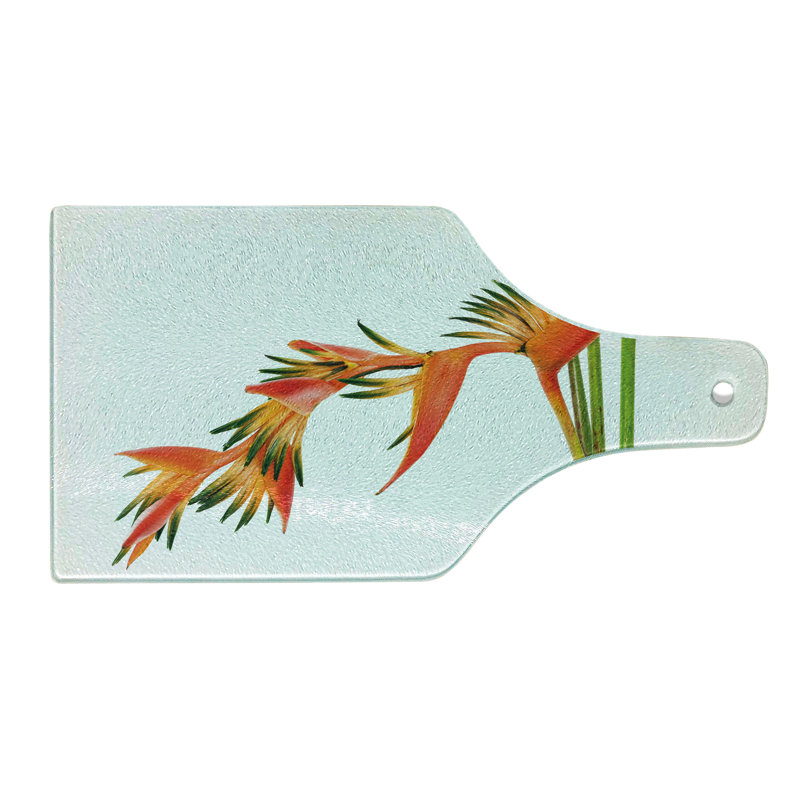Planche à découper en verre trempé Ambesonne