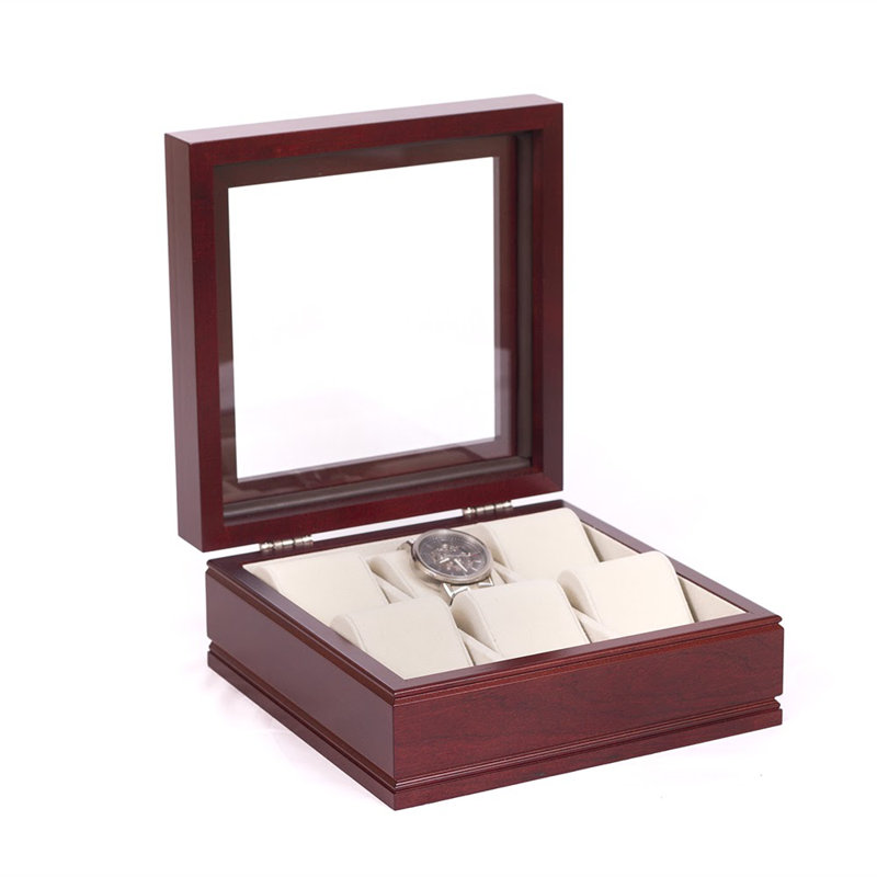 Commode de rangement au-dessus en verre lieutenant