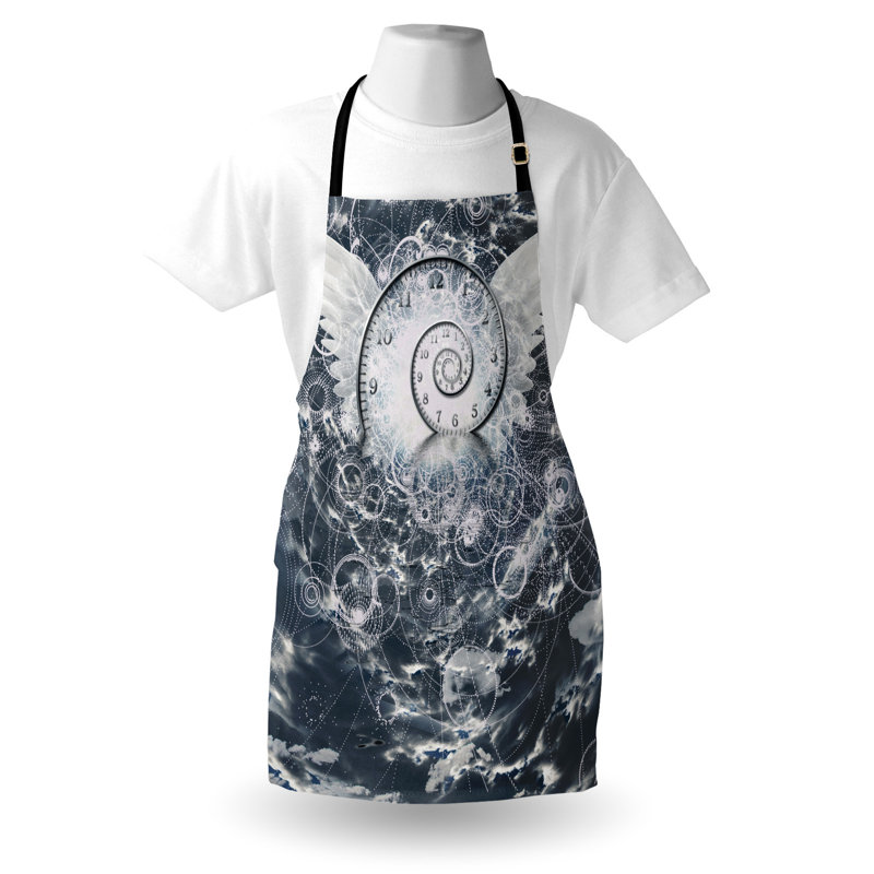 No Pattern Bib Apron