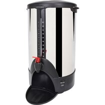 DeLonghi DCU61 Coffee Maker Pot Urn 20 - 60 Cup Stainless Steel