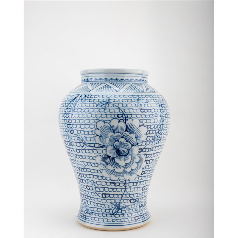 Handmade Porcelain Ginger Jar